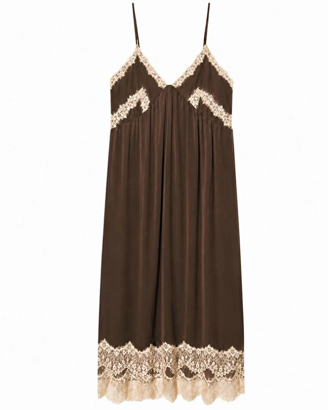 VESTIDO LENCERO BROWN
